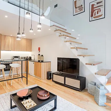 Duplex W Ac Near River Front By Lovelystay * Porto